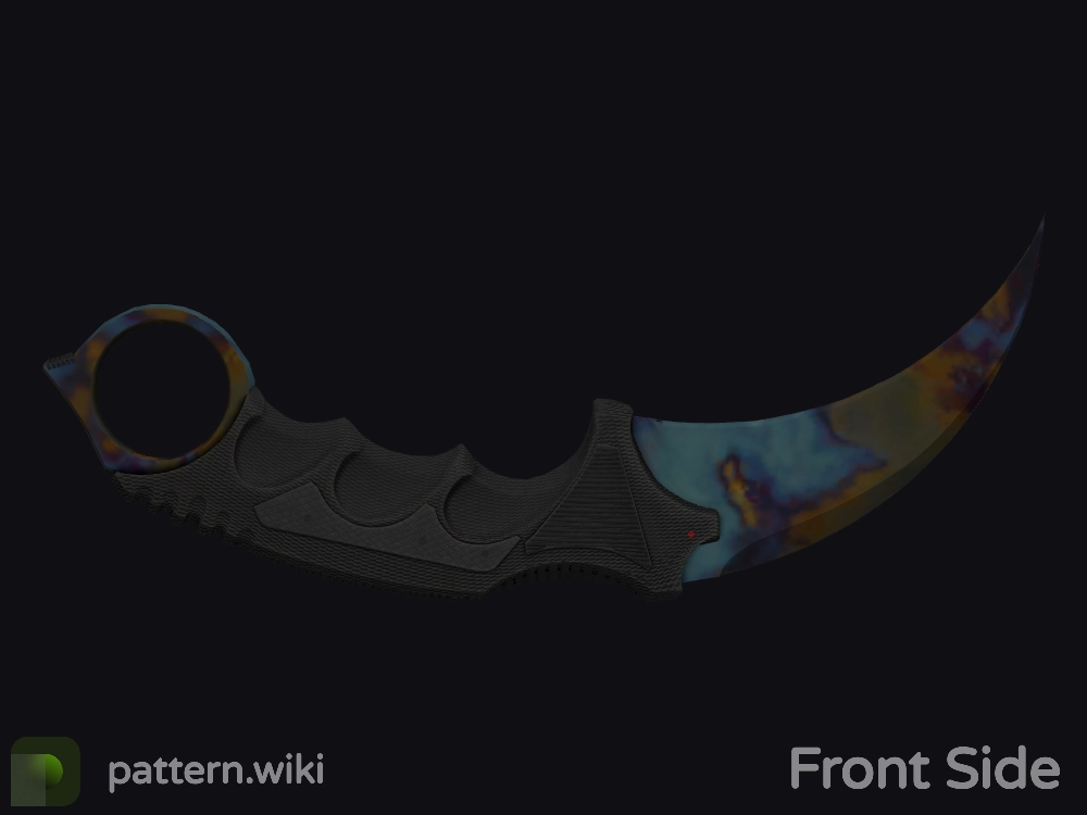 Karambit Case Hardened seed 458