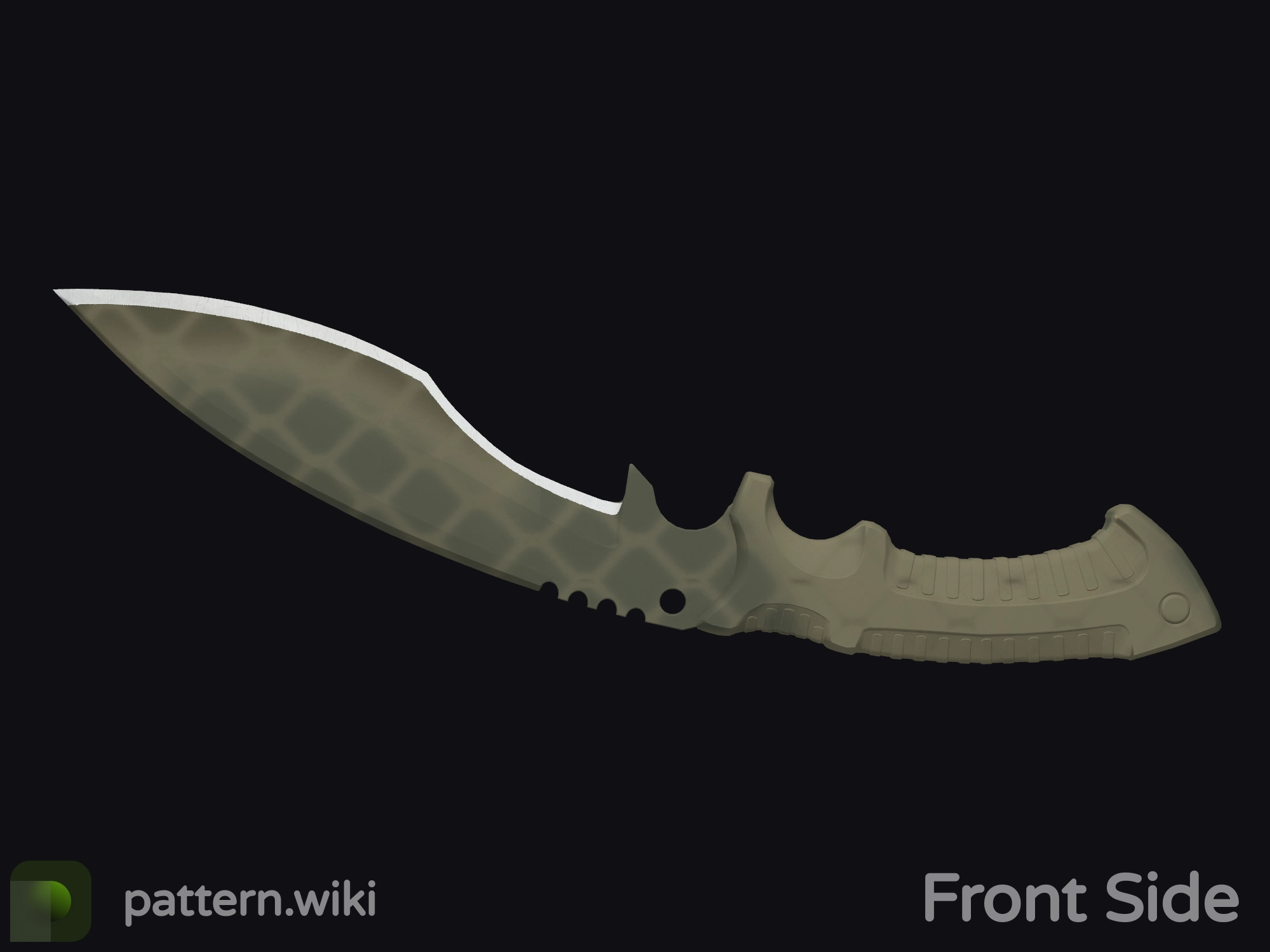 Kukri Knife Safari Mesh seed 684