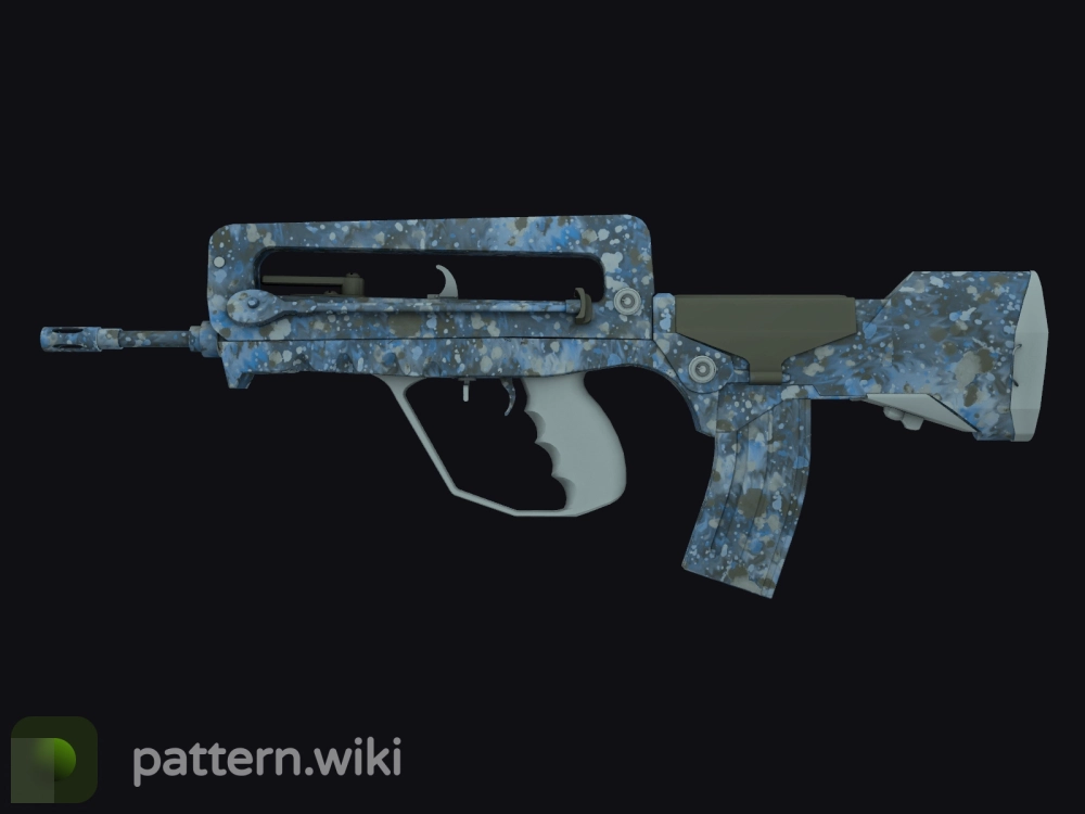 FAMAS Cyanospatter seed 690