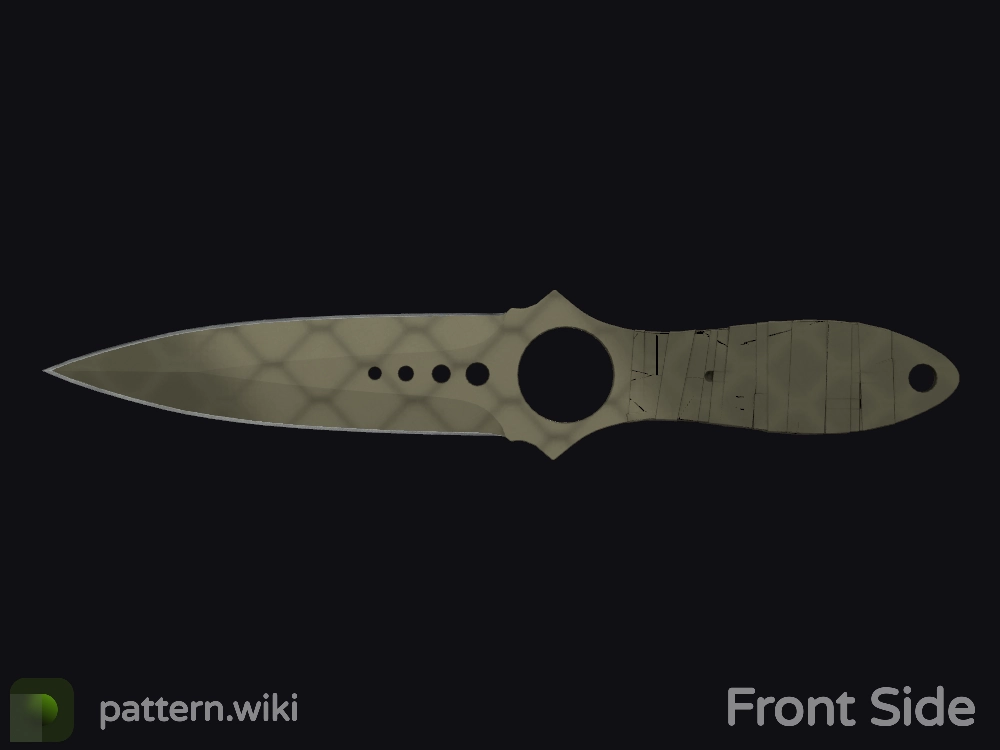 Skeleton Knife Safari Mesh seed 946