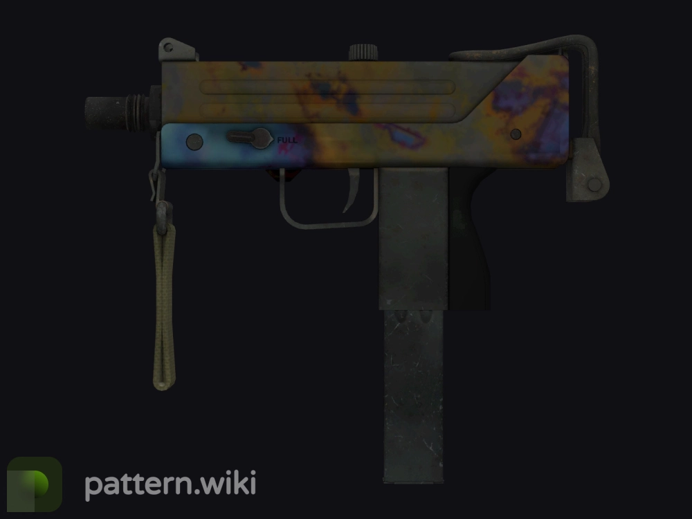 MAC-10 Case Hardened seed 322