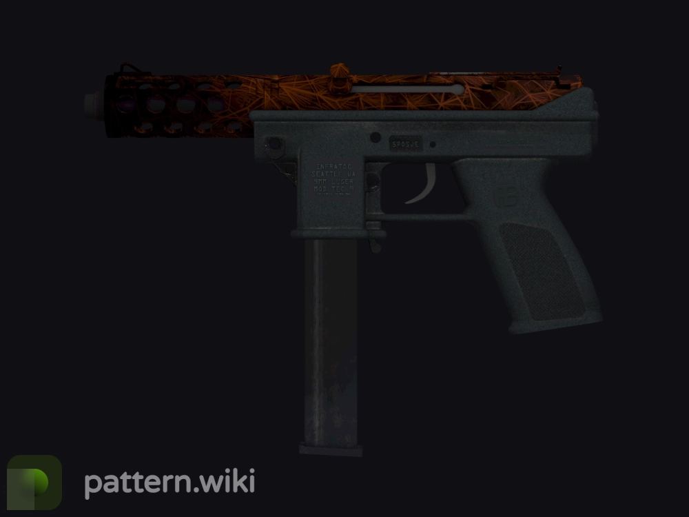 Tec-9 Red Quartz seed 227