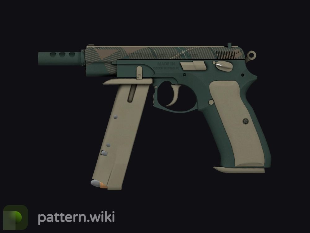 CZ75-Auto Green Plaid seed 109