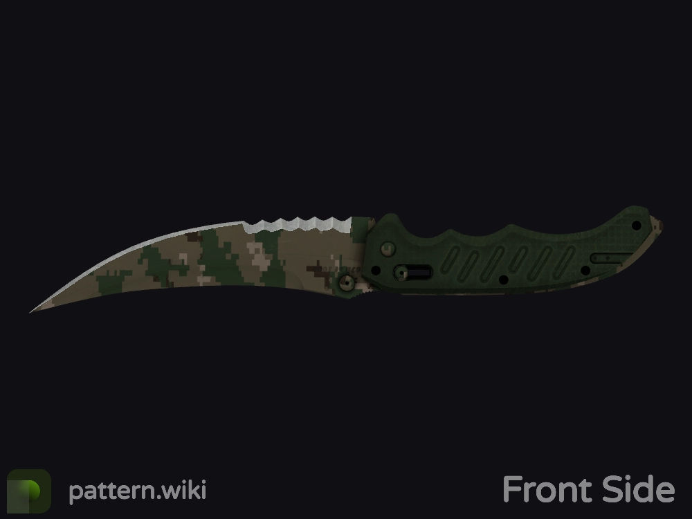 Flip Knife Forest DDPAT seed 202