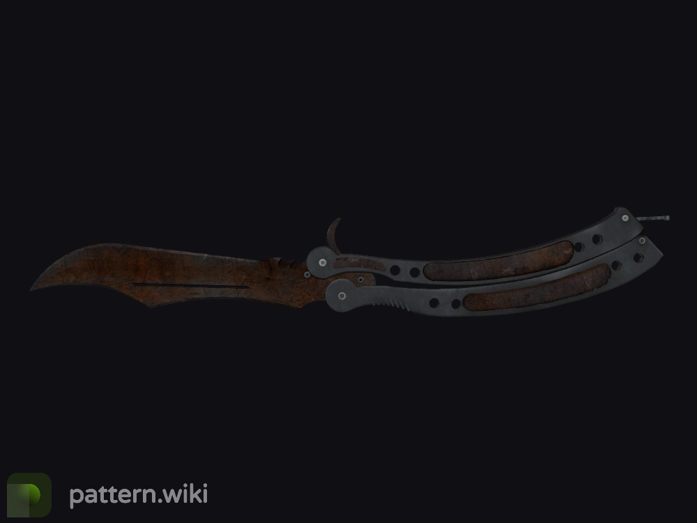 Butterfly Knife Rust Coat seed 322