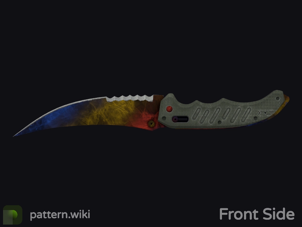 Flip Knife Marble Fade seed 885