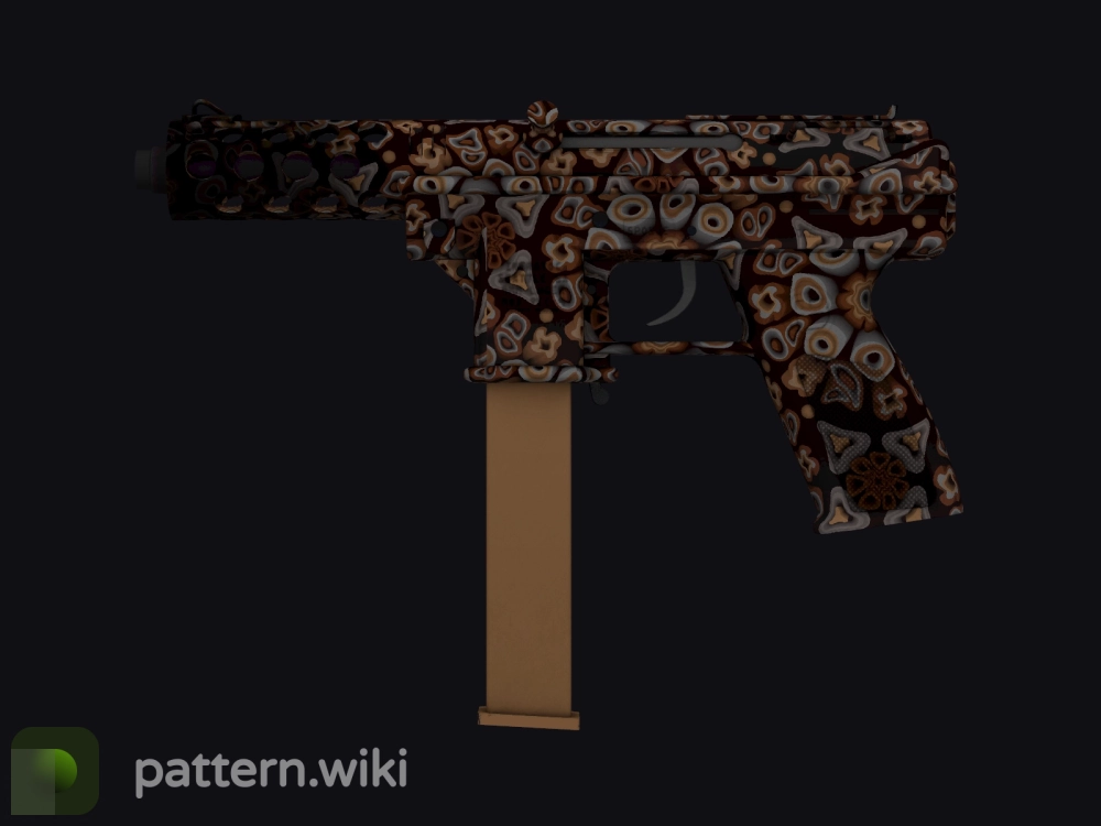 Tec-9 Orange Murano seed 38