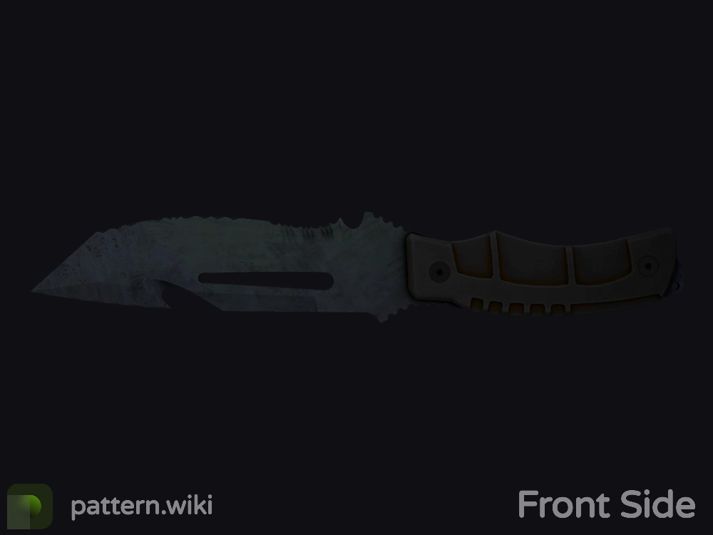 Survival Knife Blue Steel seed 259