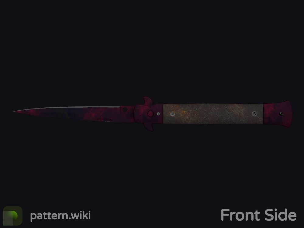 Stiletto Knife Doppler seed 604