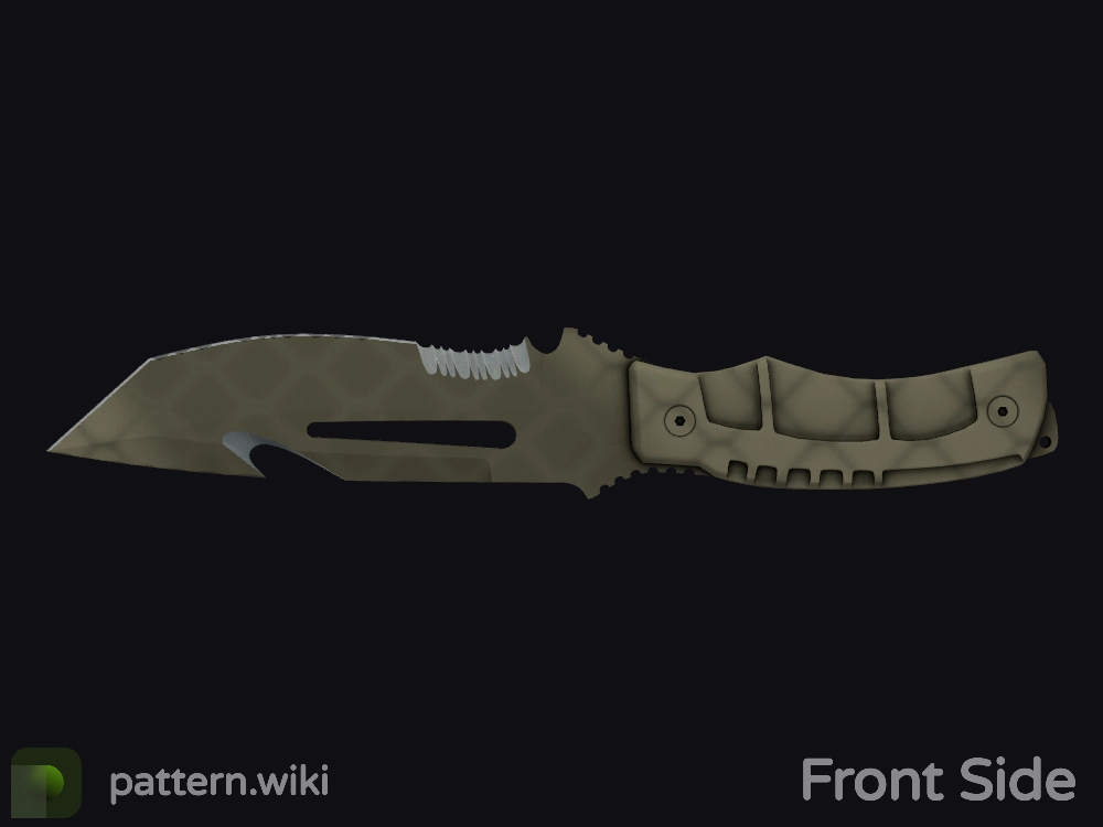 Survival Knife Safari Mesh seed 312