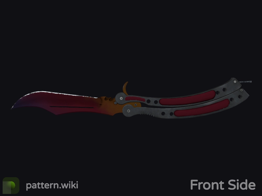 Butterfly Knife Fade seed 747