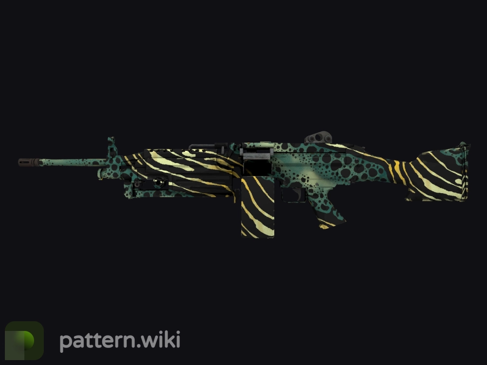 M249 Emerald Poison Dart seed 431