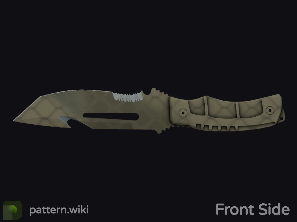 Survival Knife Safari Mesh seed 119