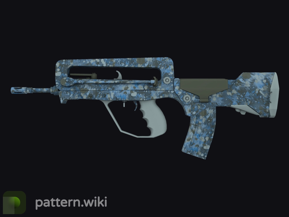 FAMAS Cyanospatter seed 212