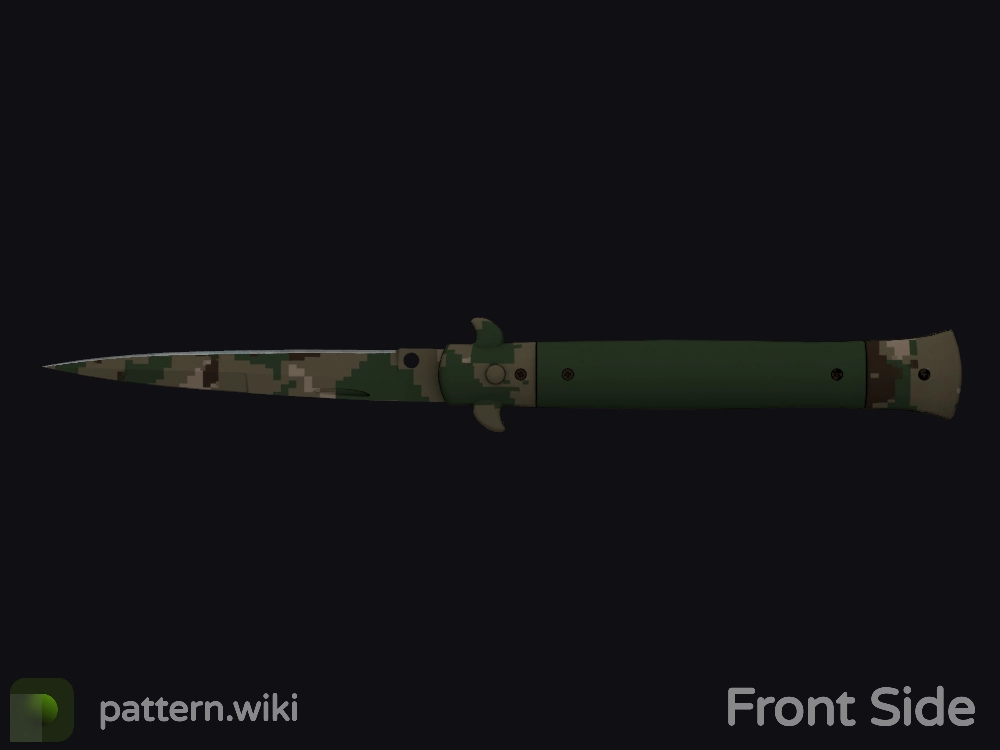 Stiletto Knife Forest DDPAT seed 613