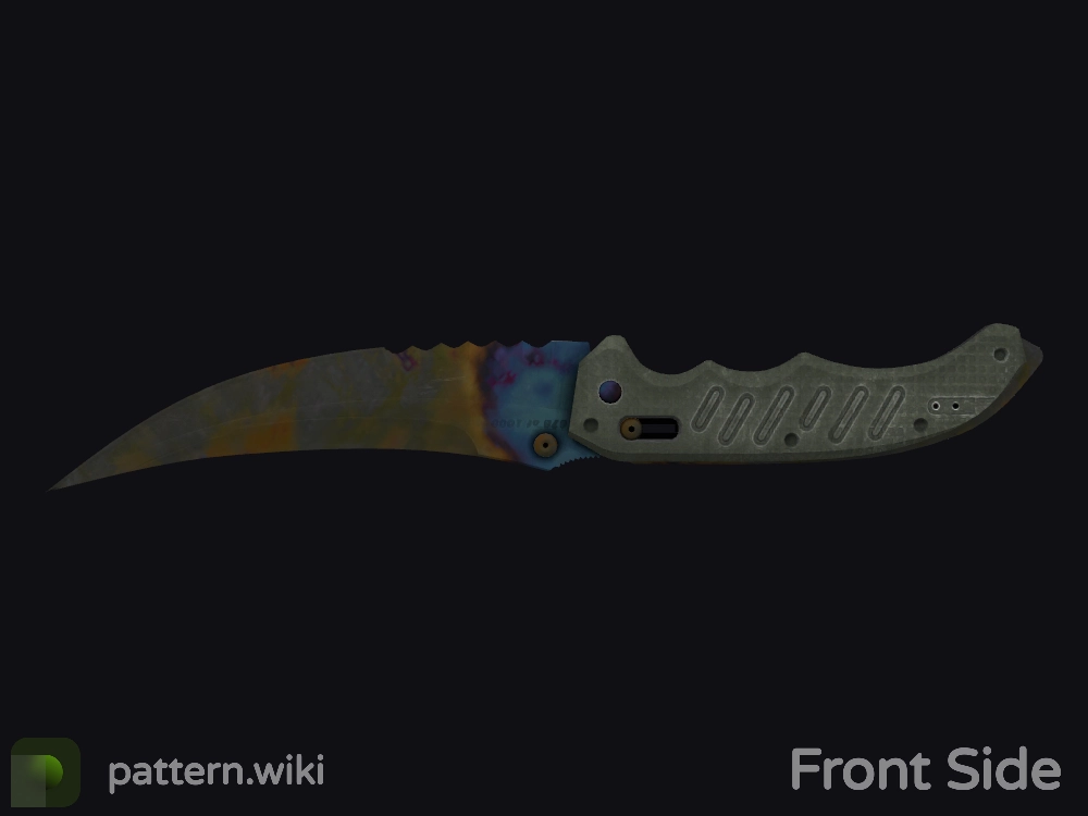 Flip Knife Case Hardened seed 511