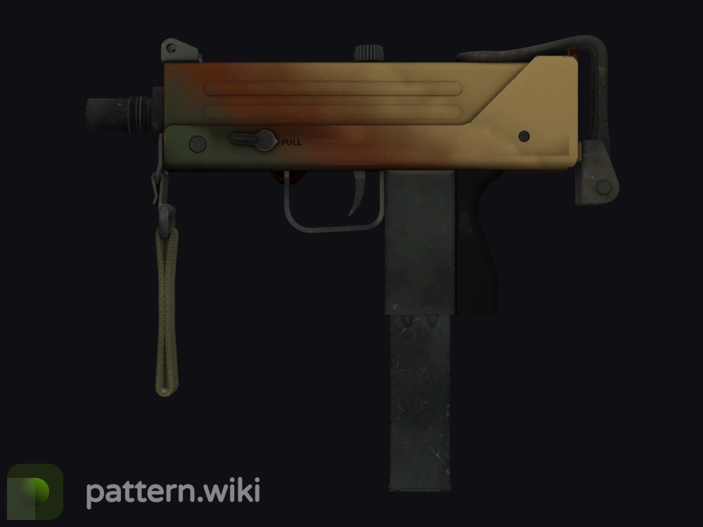 MAC-10 Amber Fade seed 554