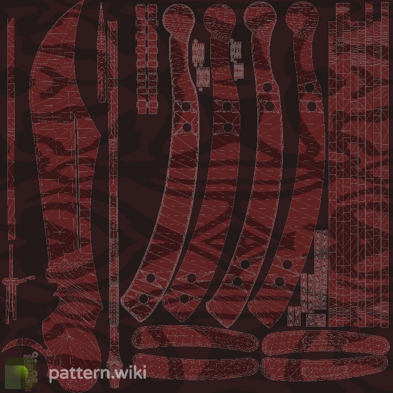 Butterfly Knife Slaughter seed 300 pattern template