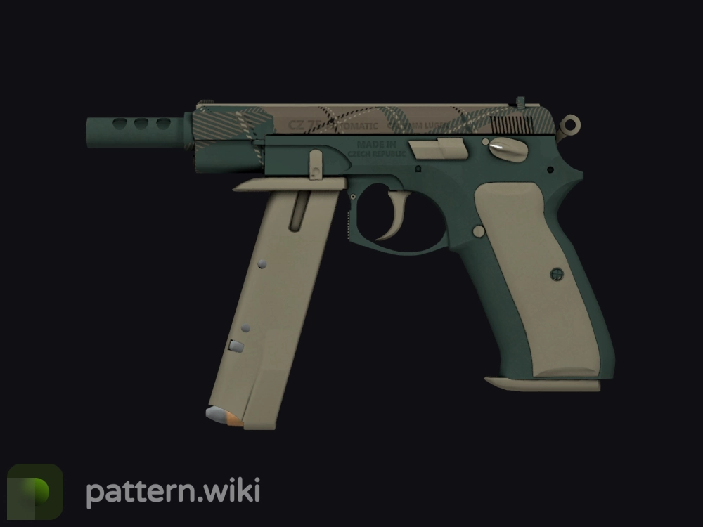 CZ75-Auto Green Plaid seed 521