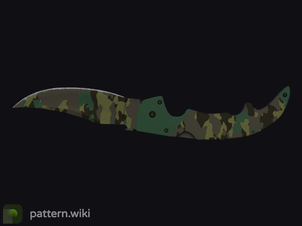 Falchion Knife Boreal Forest seed 478