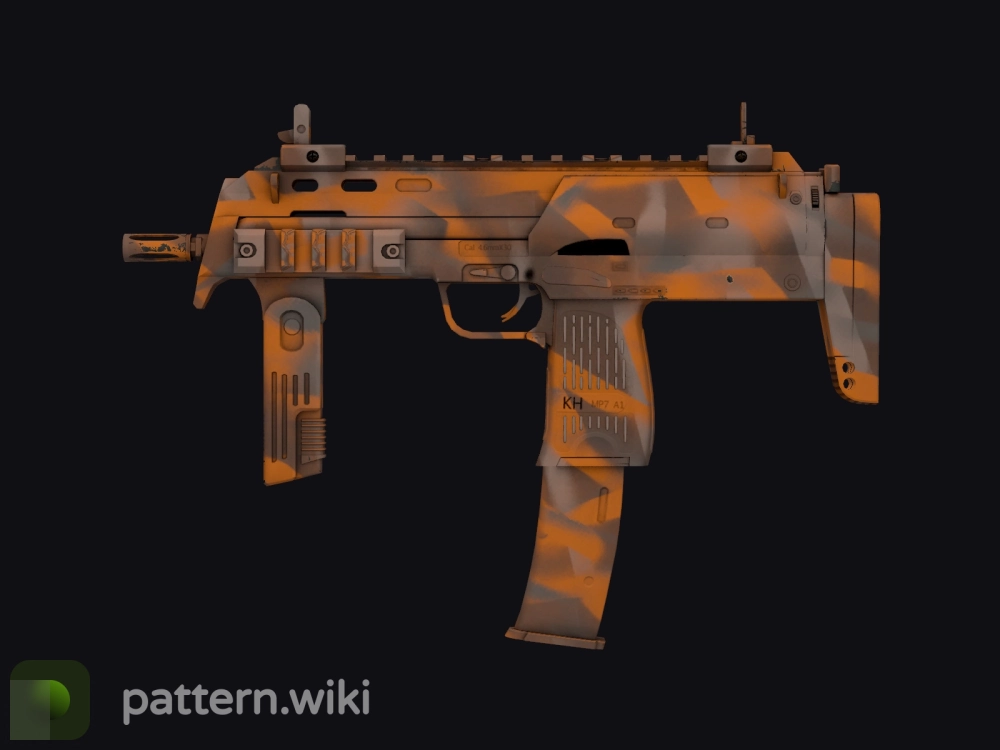 MP7 Orange Peel seed 447