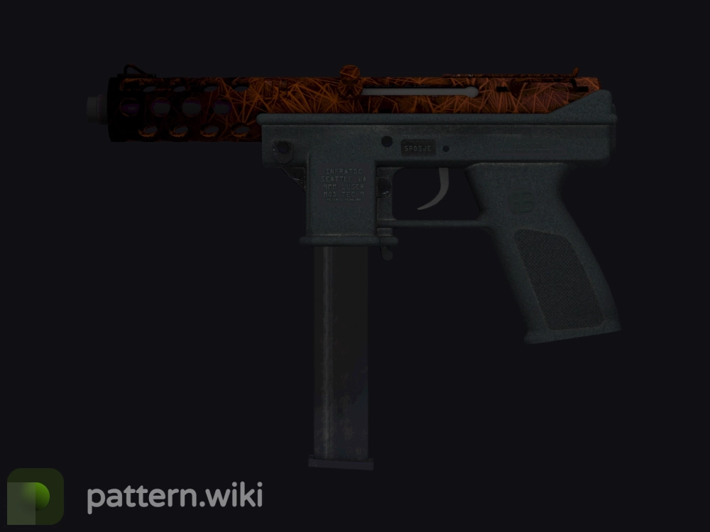 Tec-9 Red Quartz seed 609