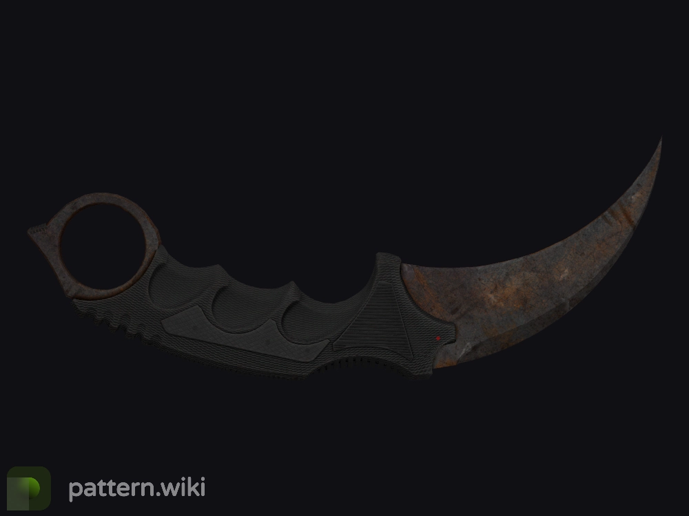 Karambit Rust Coat seed 332