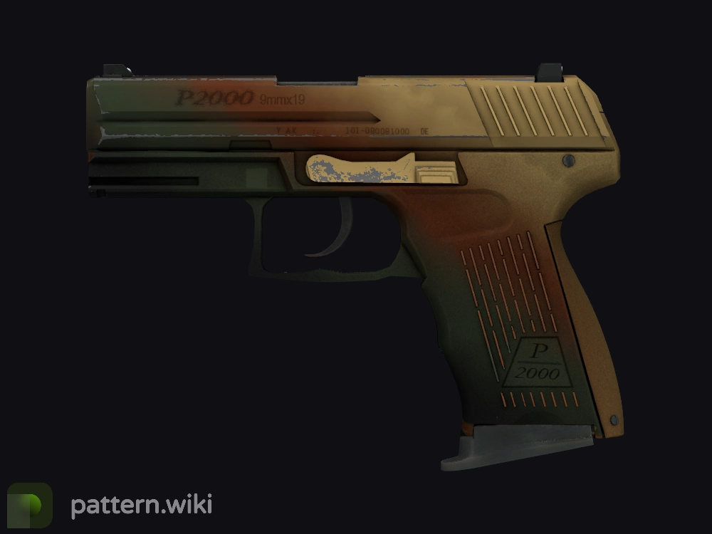 P2000 Amber Fade seed 924