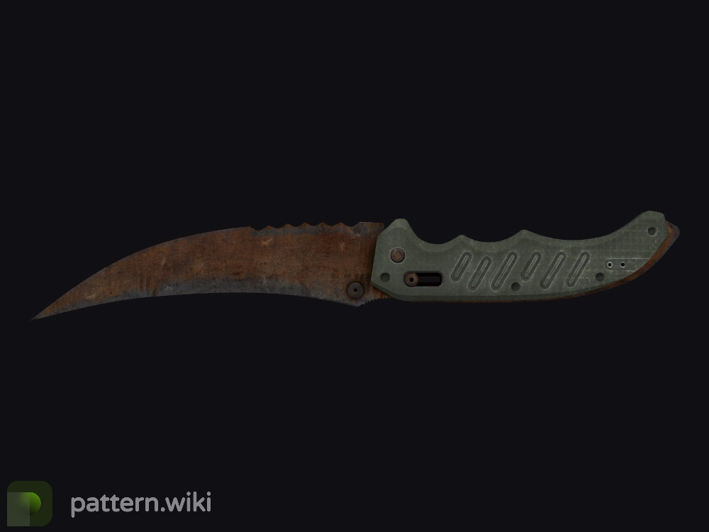 Flip Knife Rust Coat seed 882