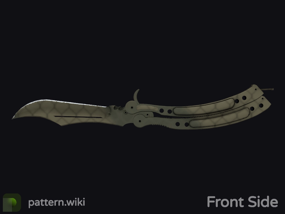 Butterfly Knife Safari Mesh seed 466