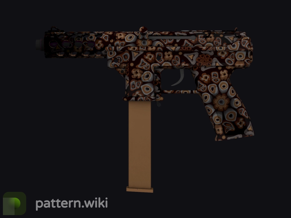 Tec-9 Orange Murano seed 882