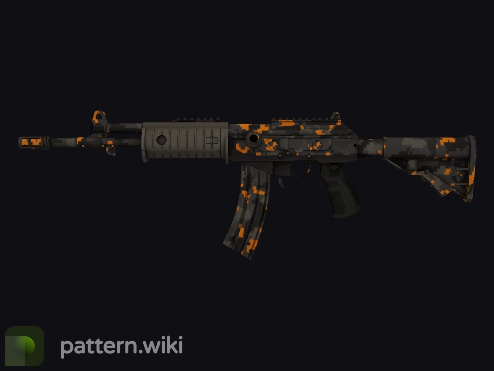 Galil AR Orange DDPAT seed 963