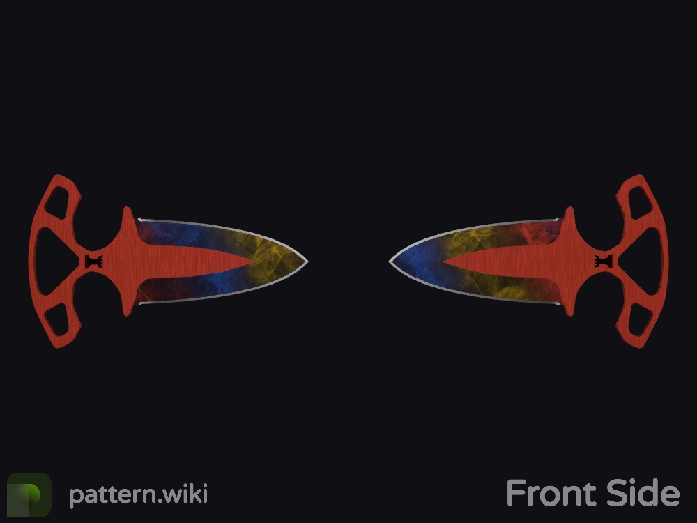 Shadow Daggers Marble Fade seed 495