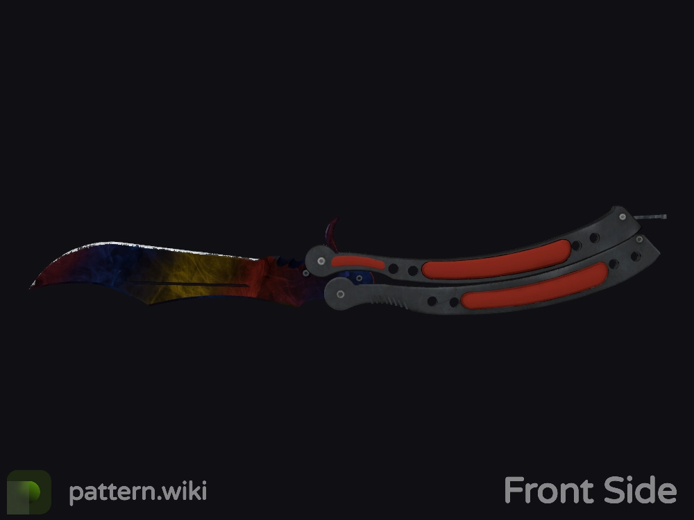 Butterfly Knife Marble Fade seed 692