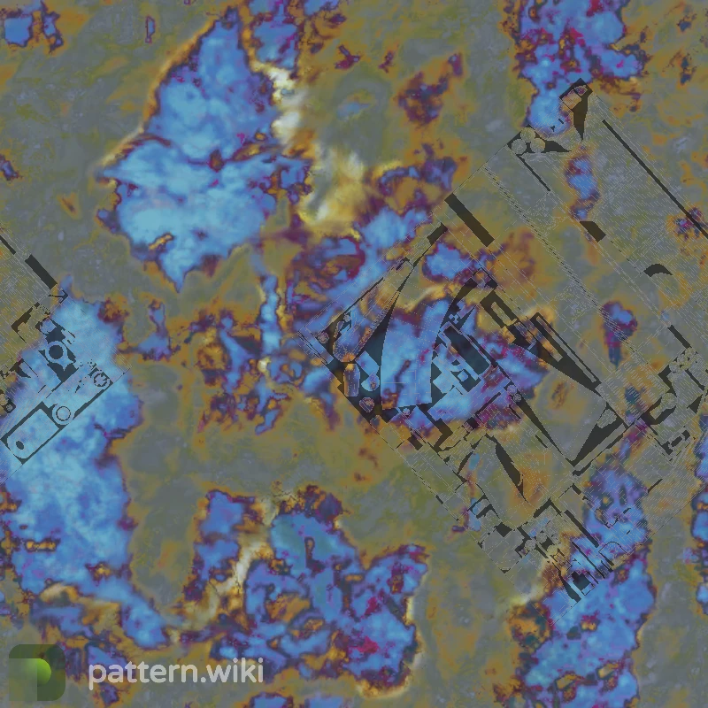 AK-47 Case Hardened seed 677 pattern template