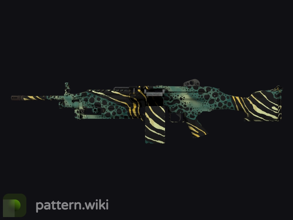 M249 Emerald Poison Dart seed 822