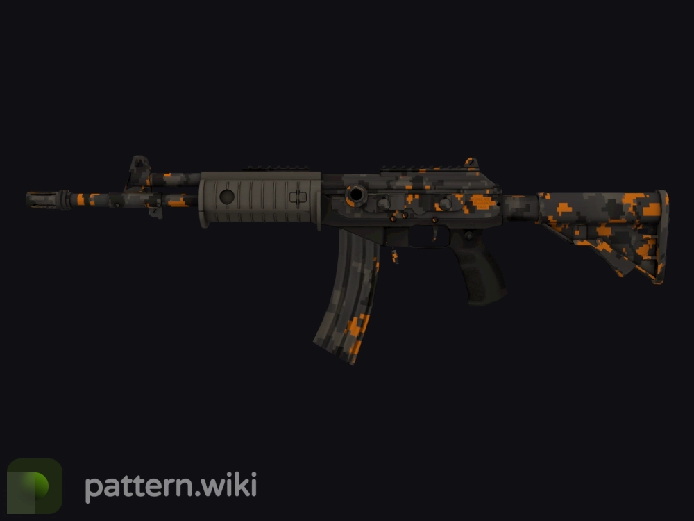 Galil AR Orange DDPAT seed 938