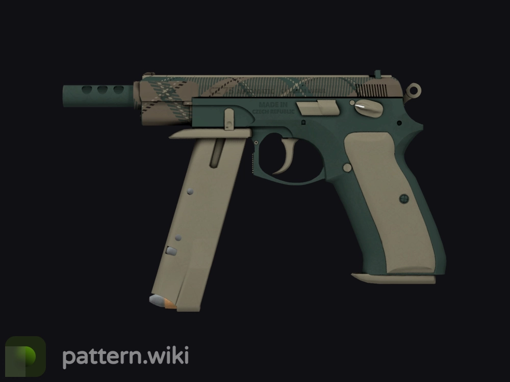 CZ75-Auto Green Plaid seed 469