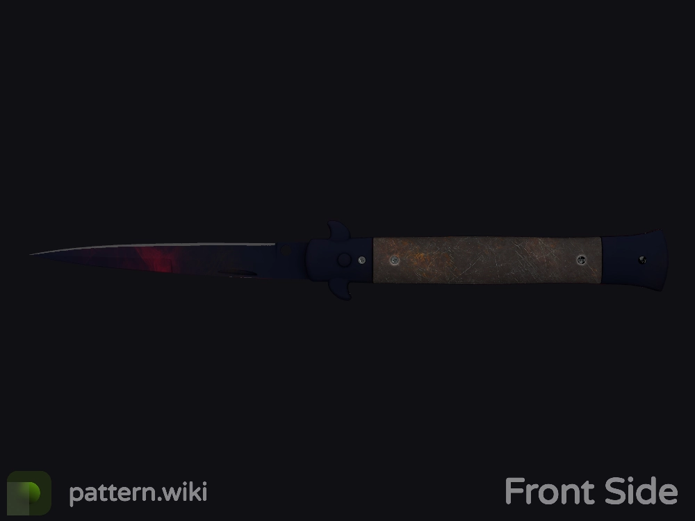 Stiletto Knife Doppler seed 695