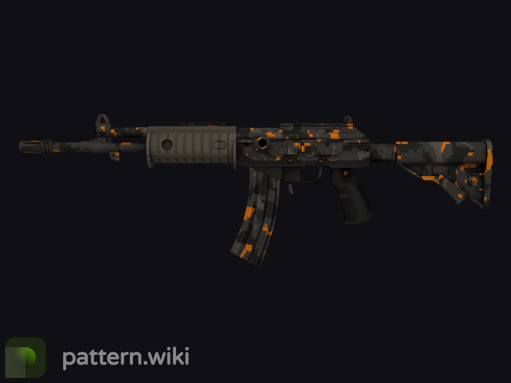 Galil AR Orange DDPAT seed 465