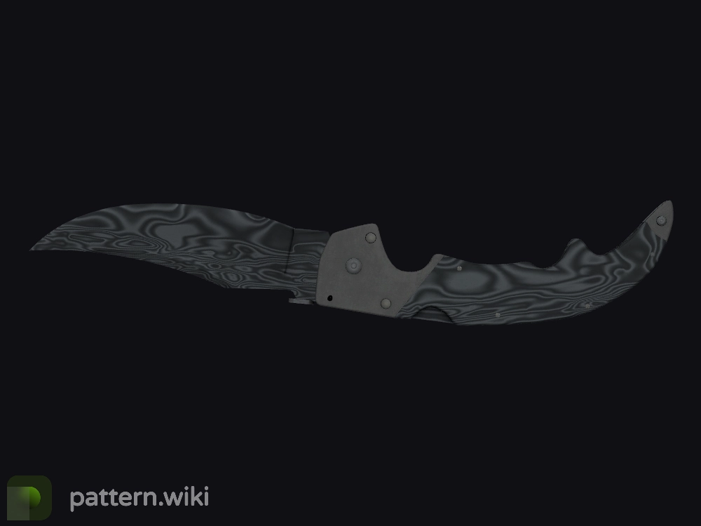 Falchion Knife Damascus Steel seed 770