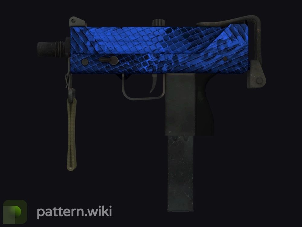 MAC-10 Lapis Gator seed 99