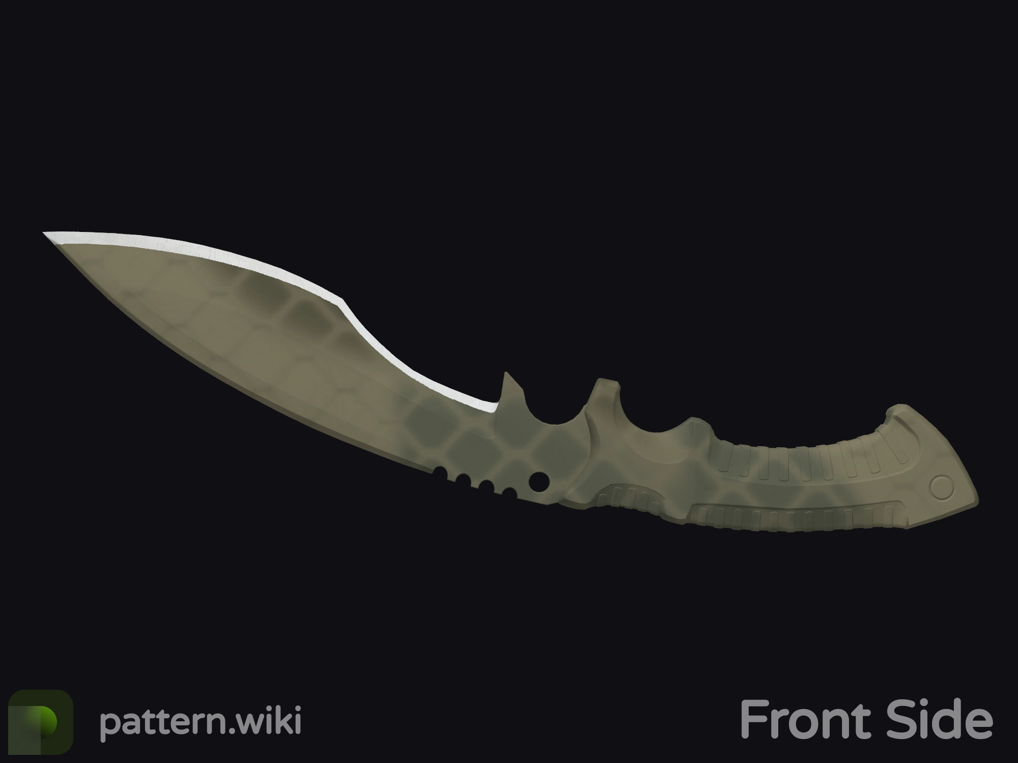 Kukri Knife Safari Mesh seed 5