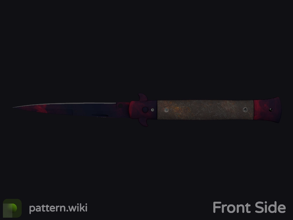 Stiletto Knife Doppler seed 736