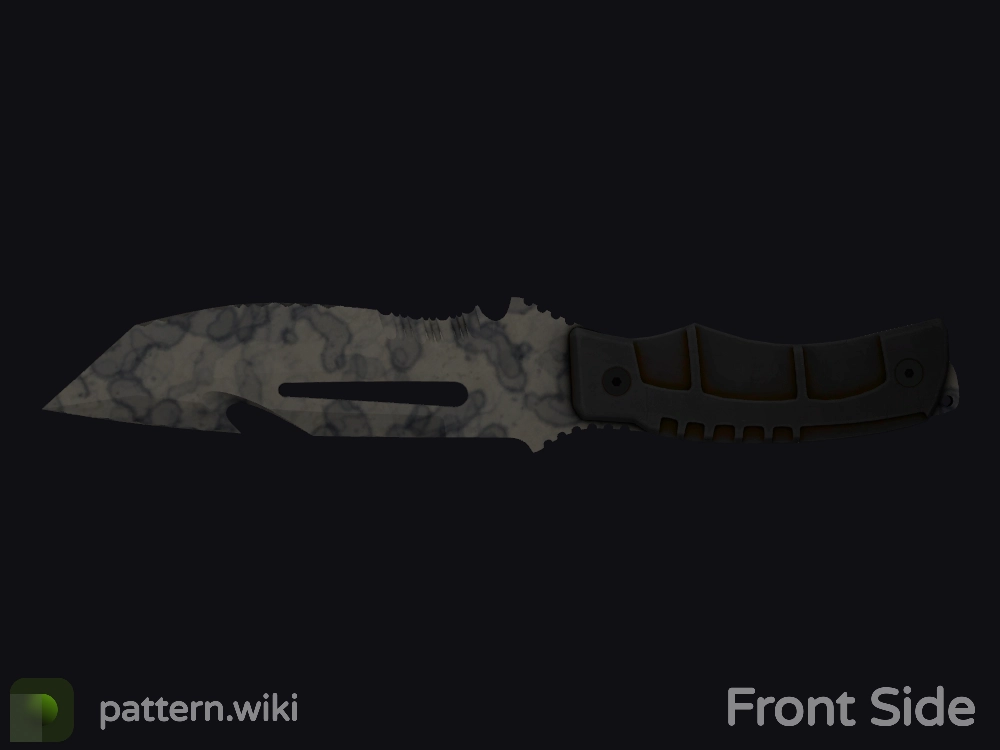 Survival Knife Stained seed 554