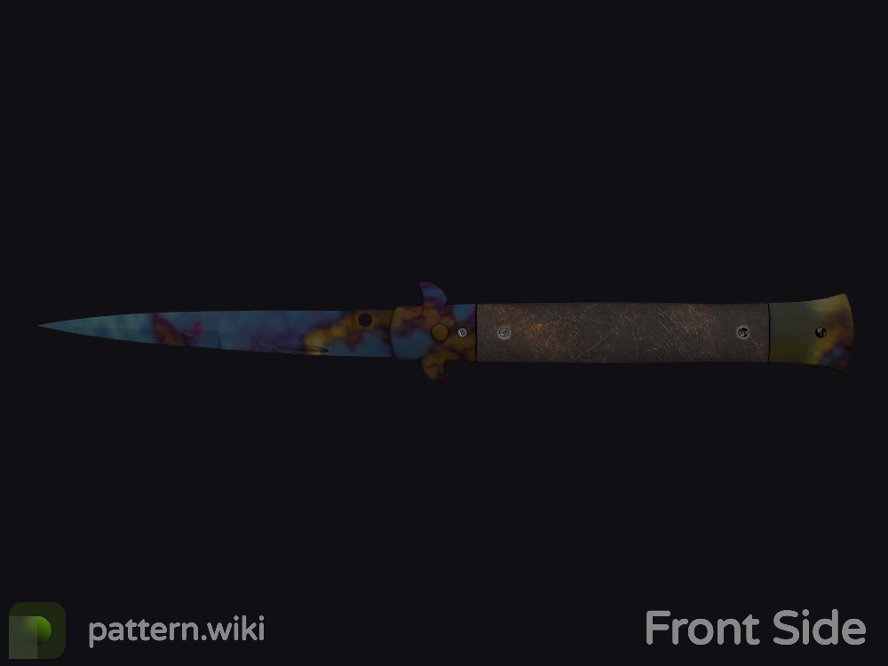 Stiletto Knife Case Hardened seed 714