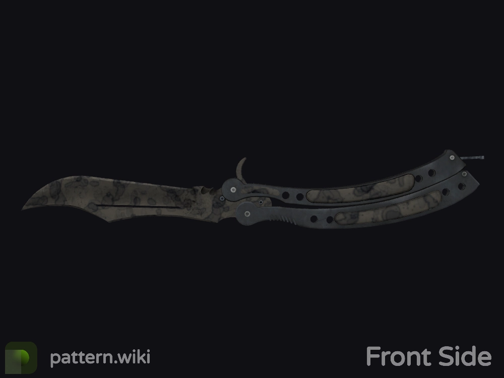 Butterfly Knife Stained seed 748