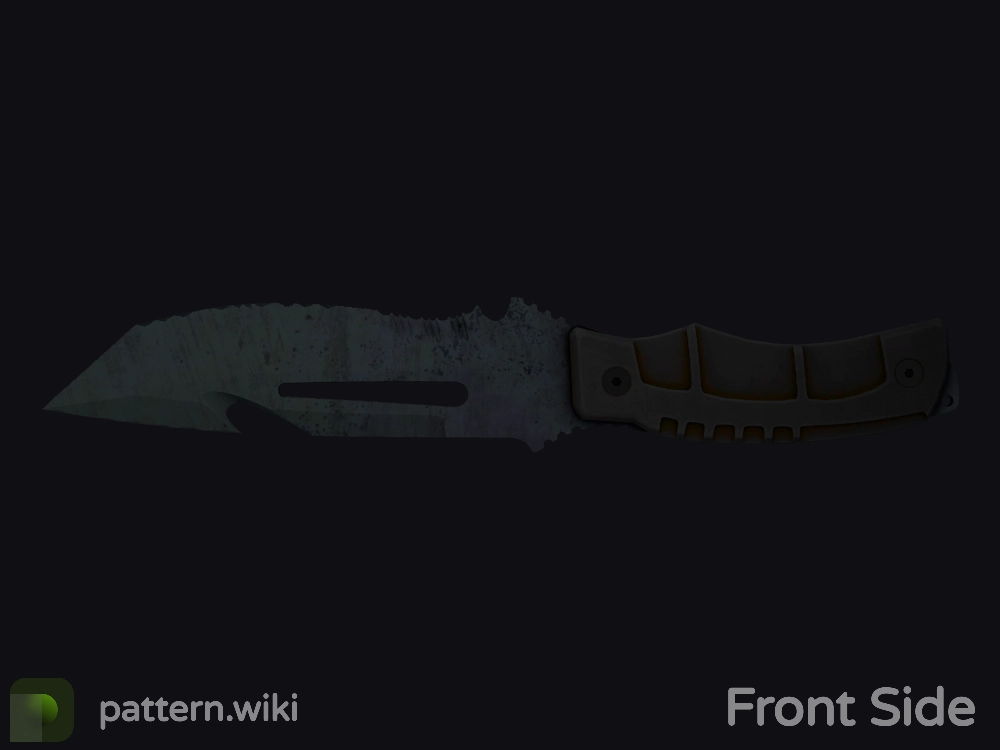 Survival Knife Blue Steel seed 245