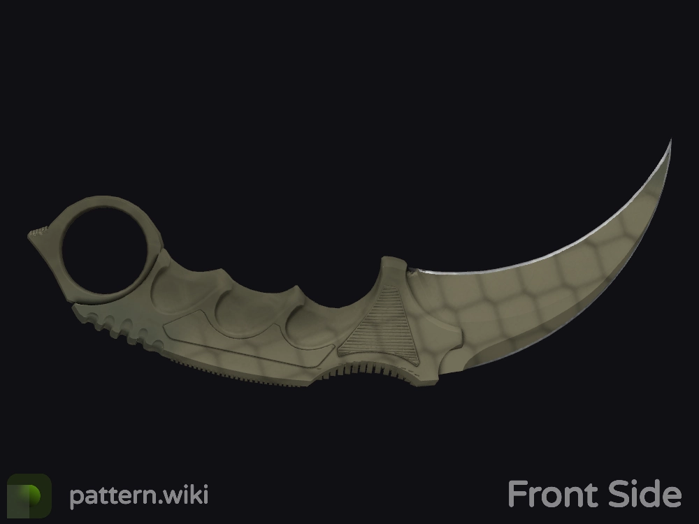 Karambit Safari Mesh seed 802