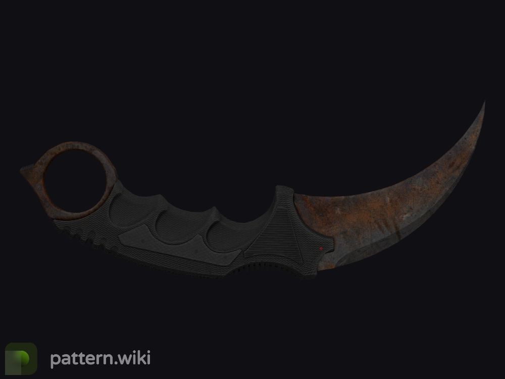 Karambit Rust Coat seed 96